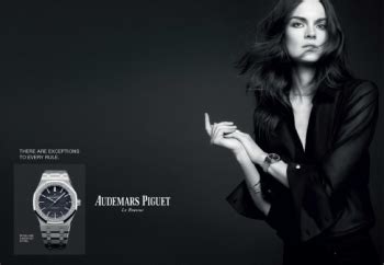 The top model Anouck Lepère for the new Audemars Piguet